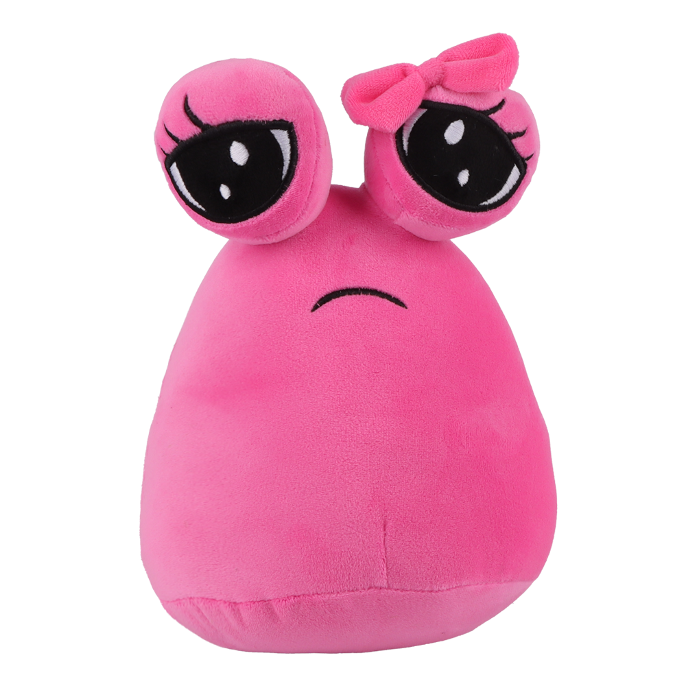Sad Pink Alien Plush