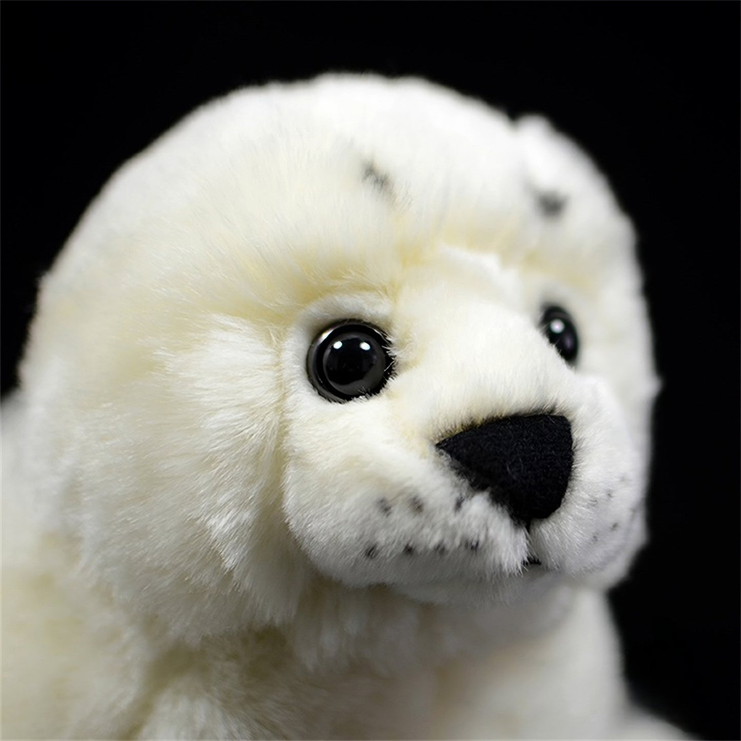 Realistic White Seal Plush