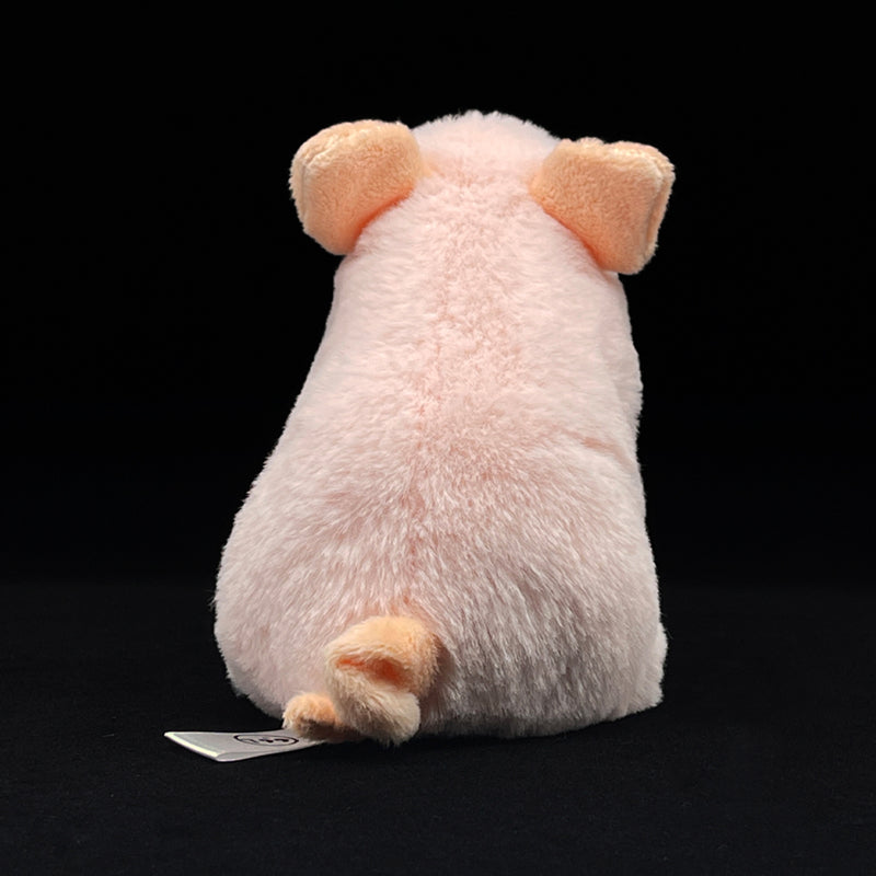 Realistic Fluffy Pig Plush