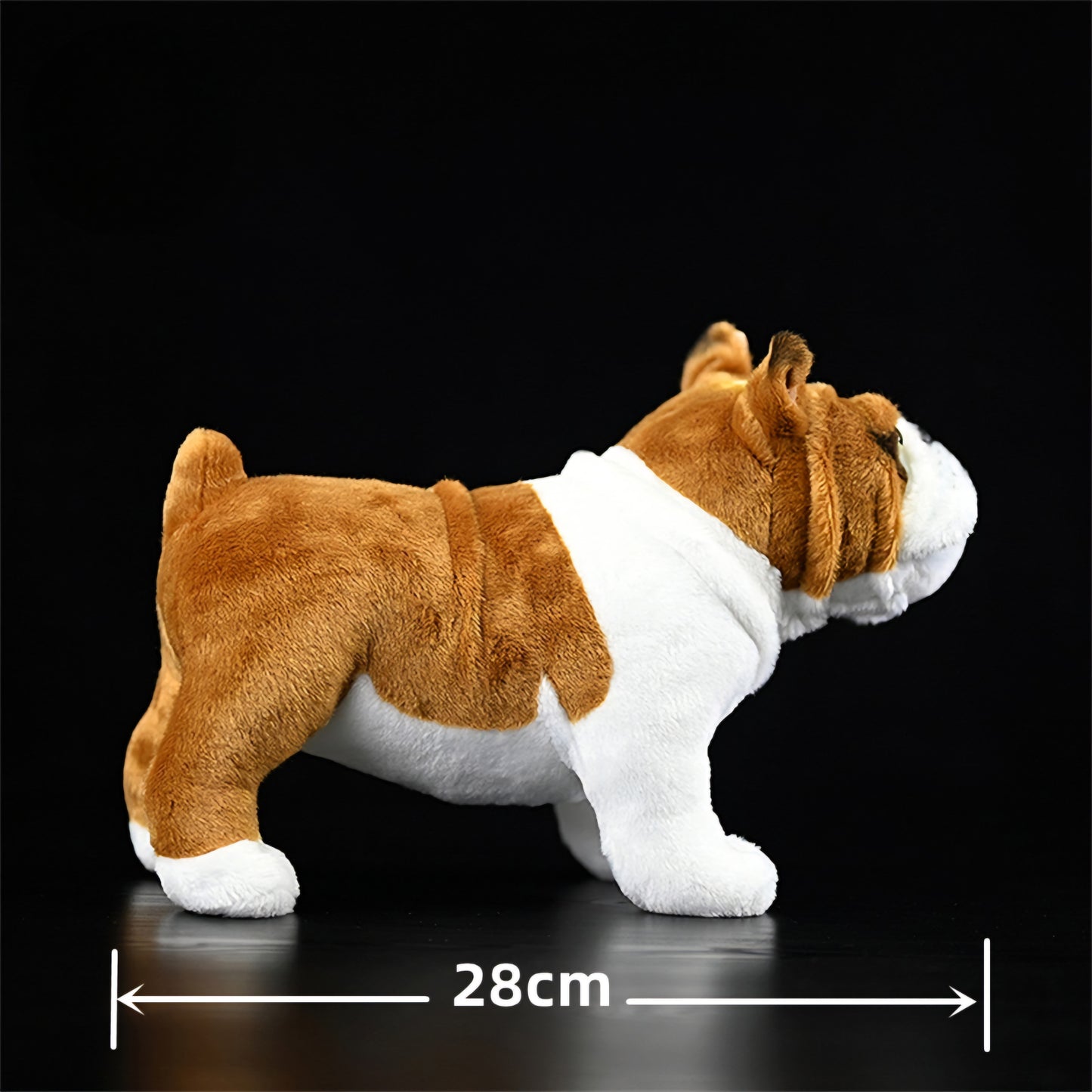 Realistic Bulldog Plush