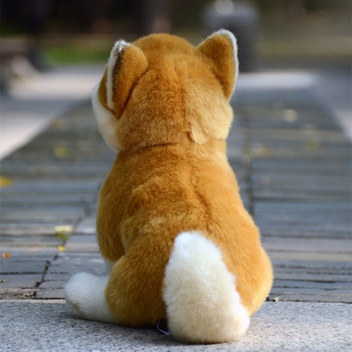 Realistic Shiba Dog Plush