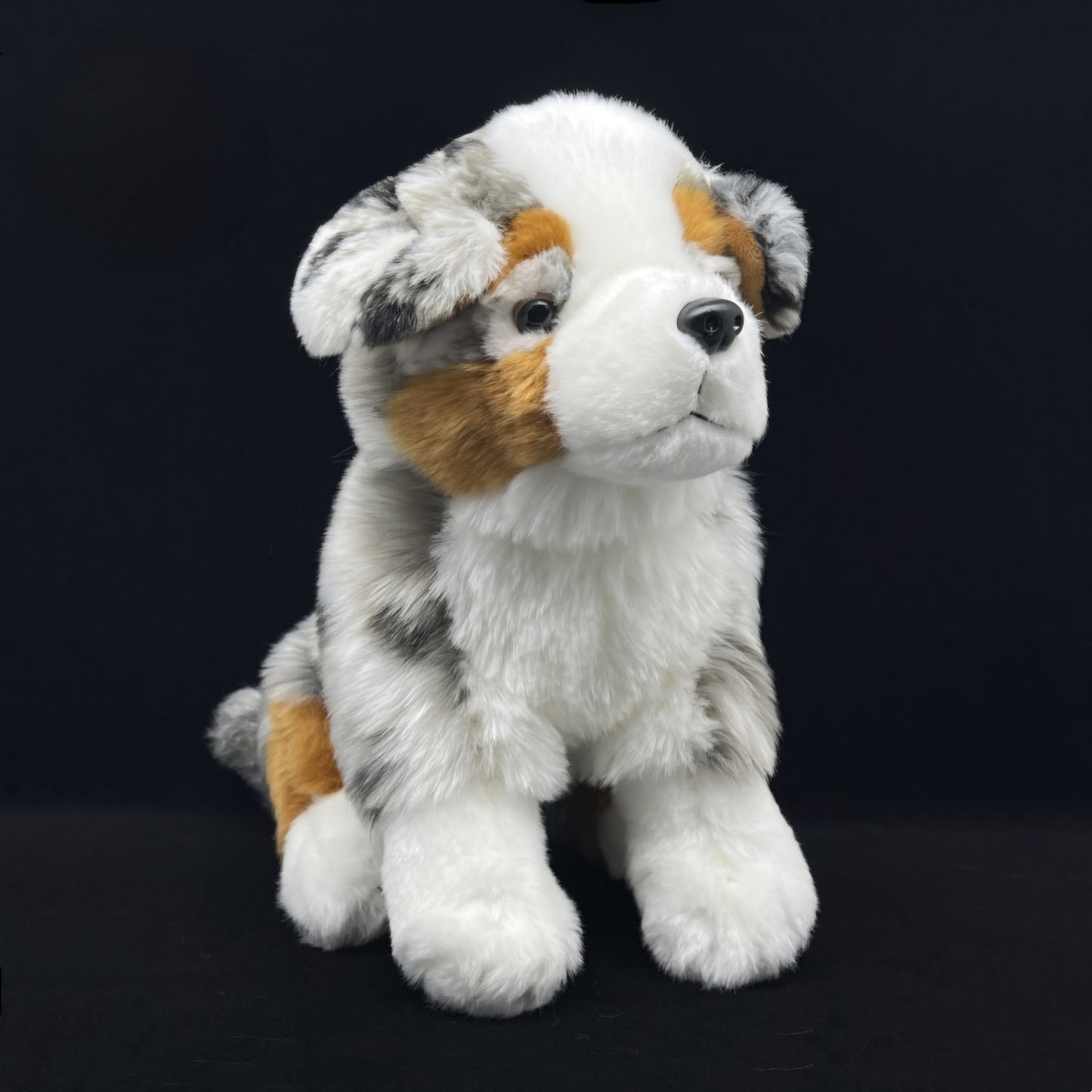Realistic Australian Shepherd Puppy Plush