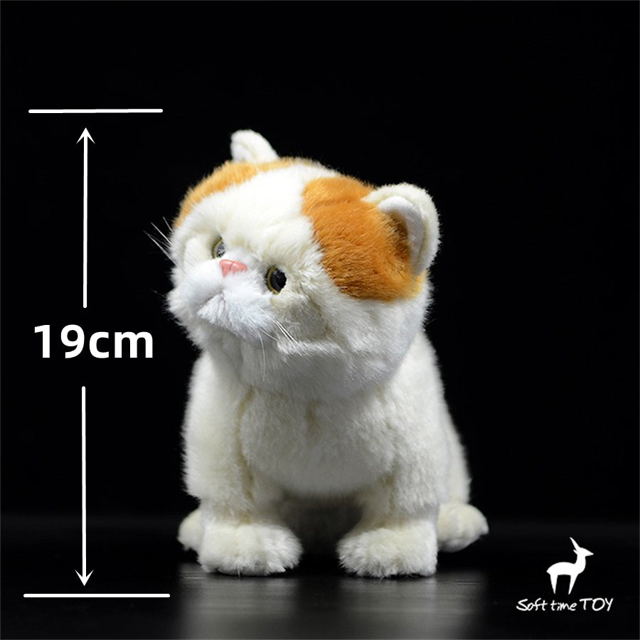 Realistic Persian Cat Plush