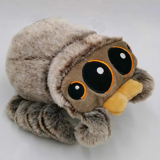 Cute Fuzzy Baby Spider Plush
