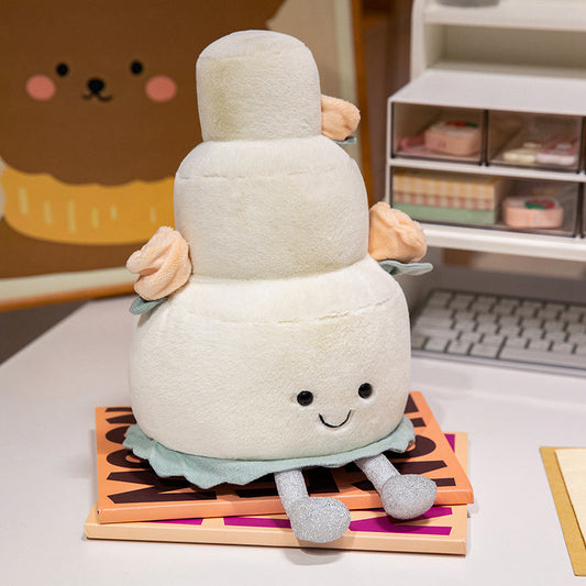 Happy Wedding Cake Plushie