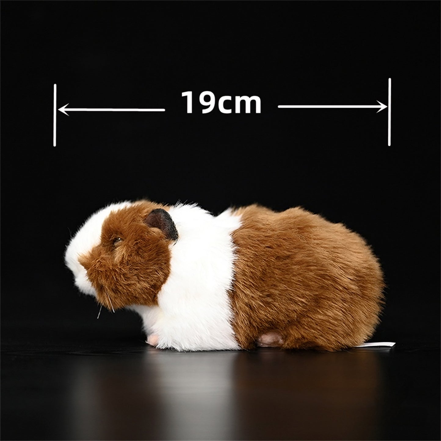 Realistic Brown Guinea Pig Plush