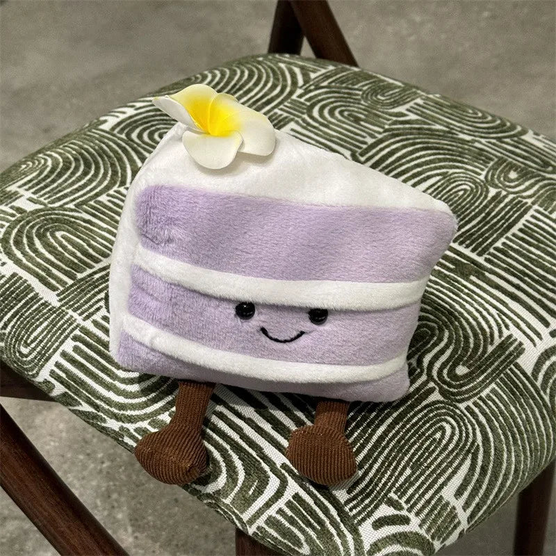 Kawaii Taro Cake Plush