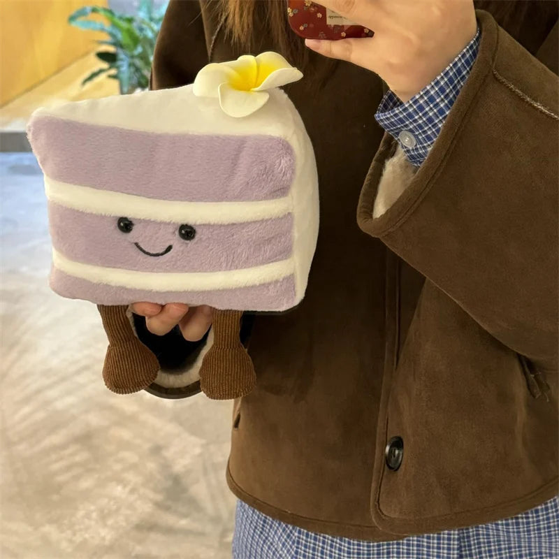 Kawaii Taro Cake Plush