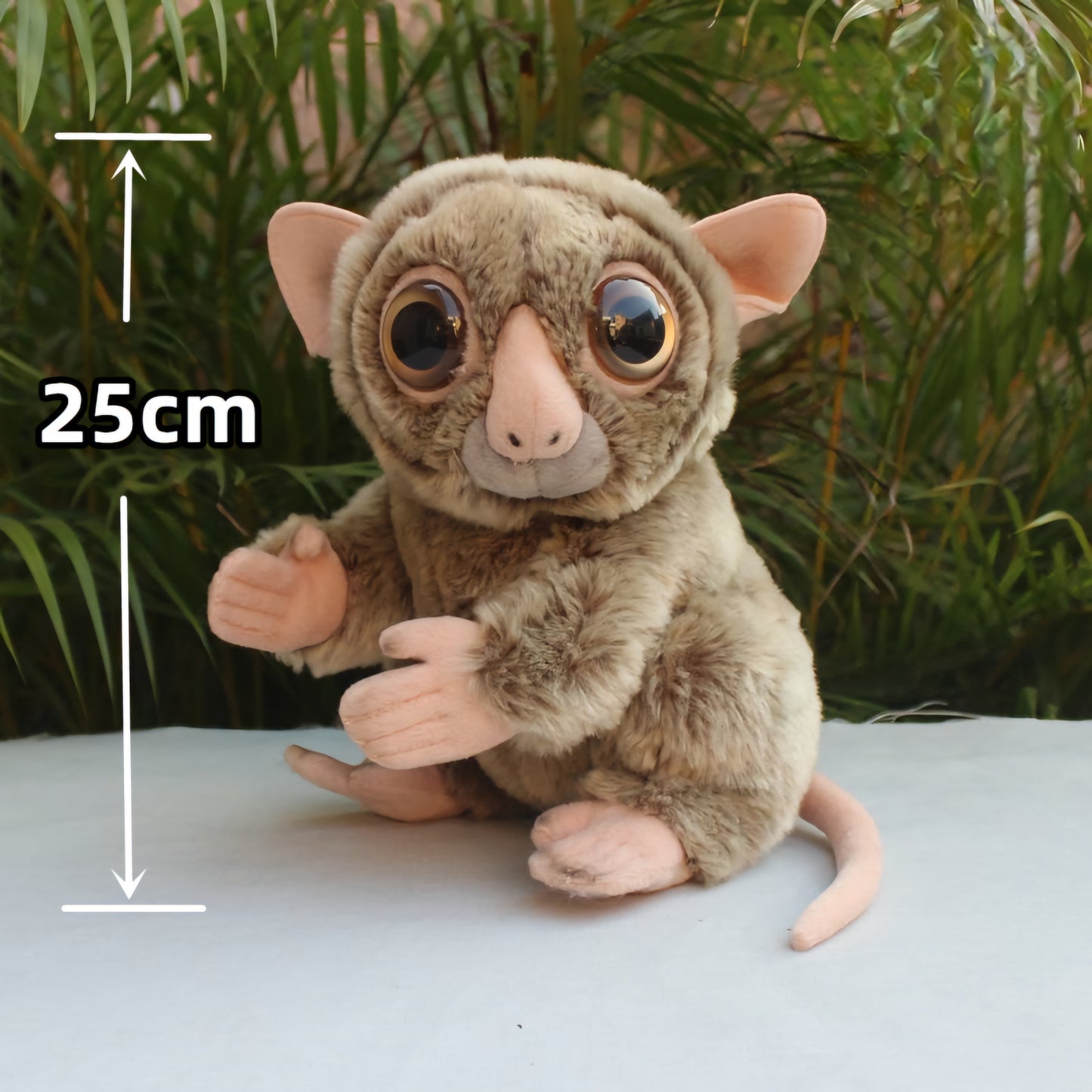 Realistic Fluffy Slender Loris Monkey  Plush