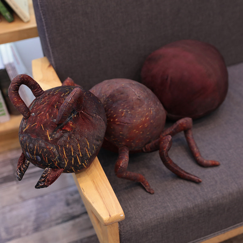 Realistic Big Red Ant Plush