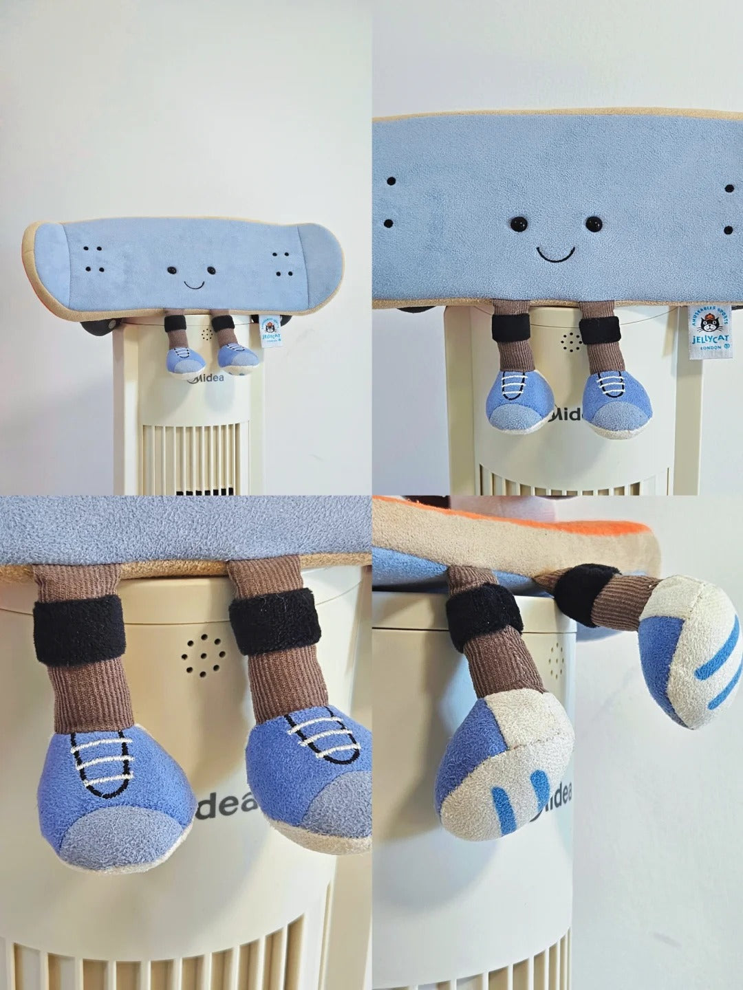 Cute Skateboard with Legs Plush