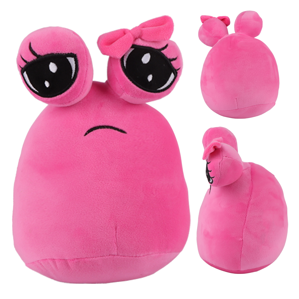 Sad Pink Alien Plush