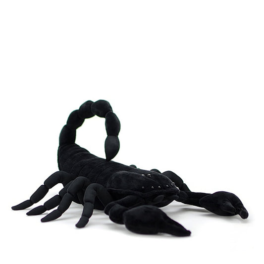 Realistic Black Scorpion Plush