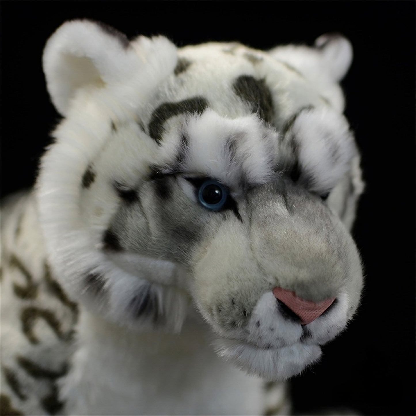 Realistic Snow Leopard Plush