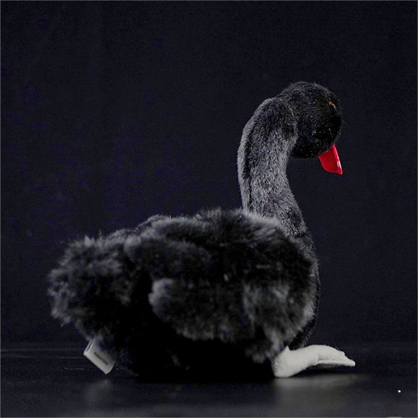 Realistic Black Swan Plush