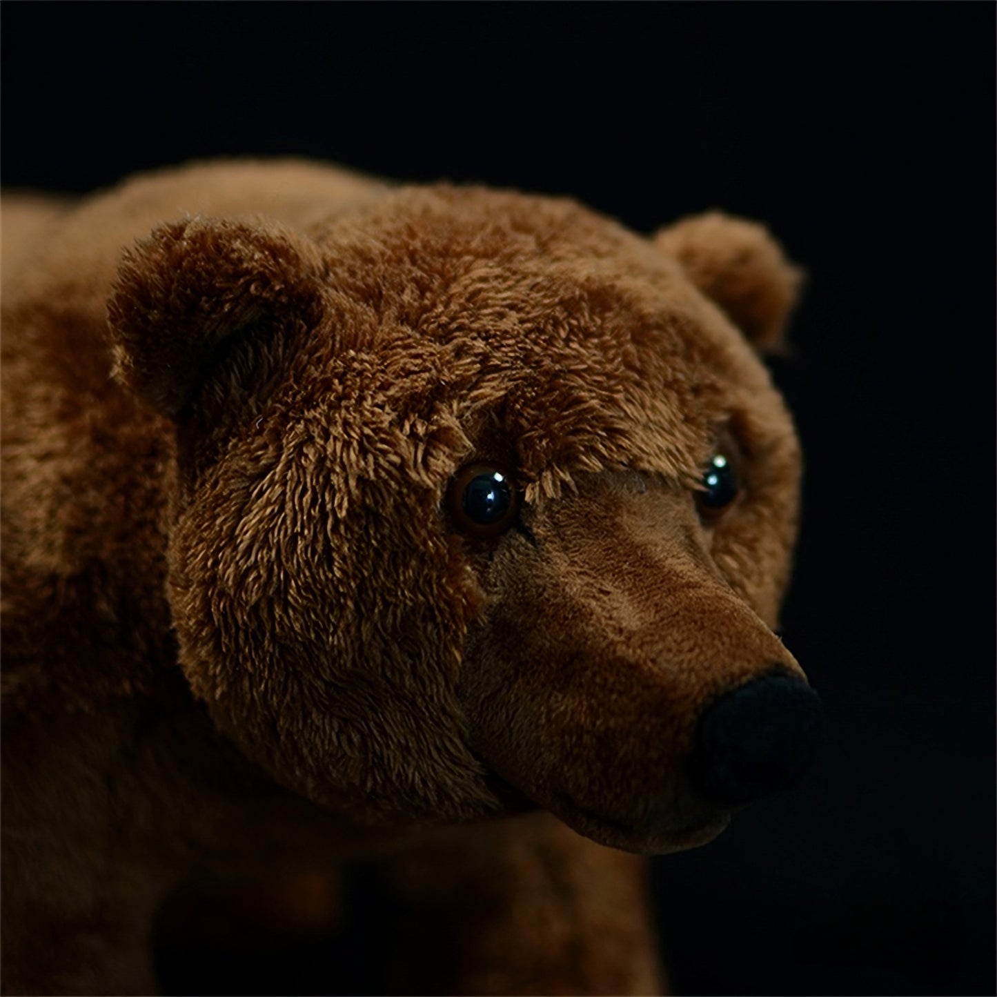 Realistic Brown Bear Plush