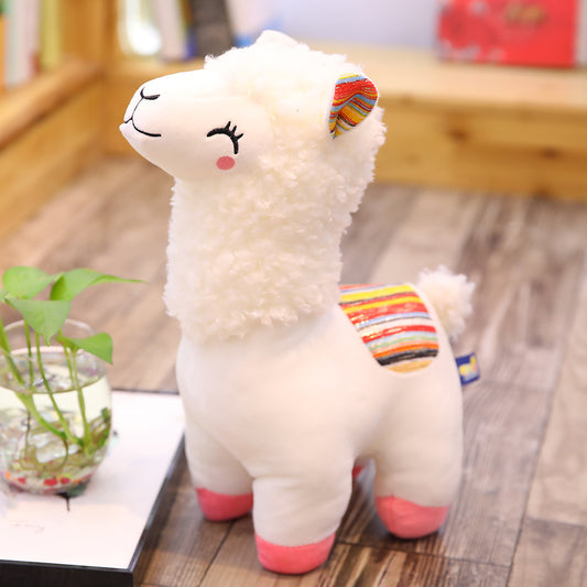 Peruvian White Alpaca Plush