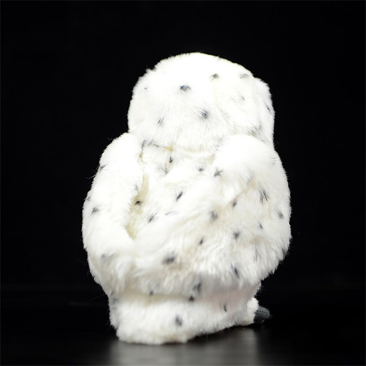 Realistic White Owl Plush