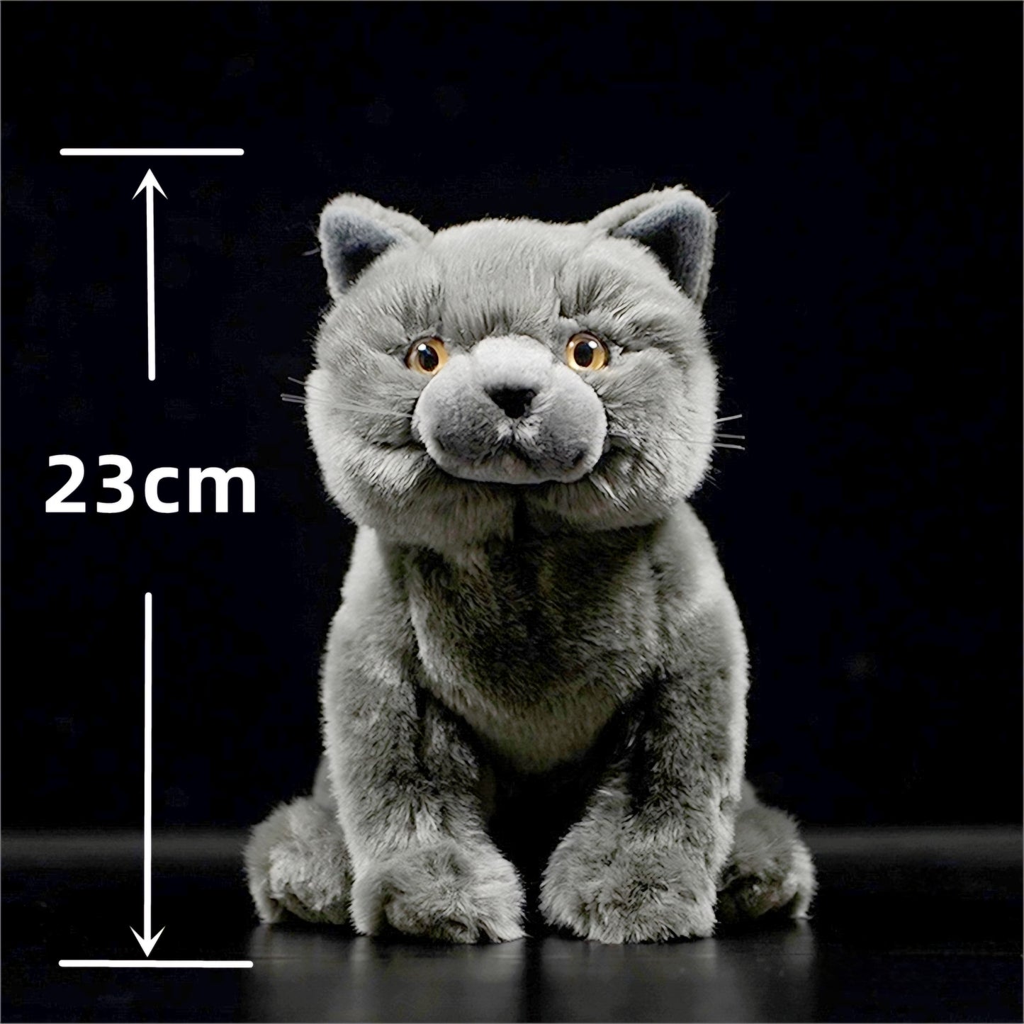 Realistic British Shorthair Cat Plush