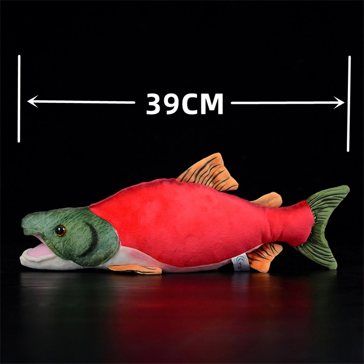 Realistic Sockeye Salmon Fish Plush