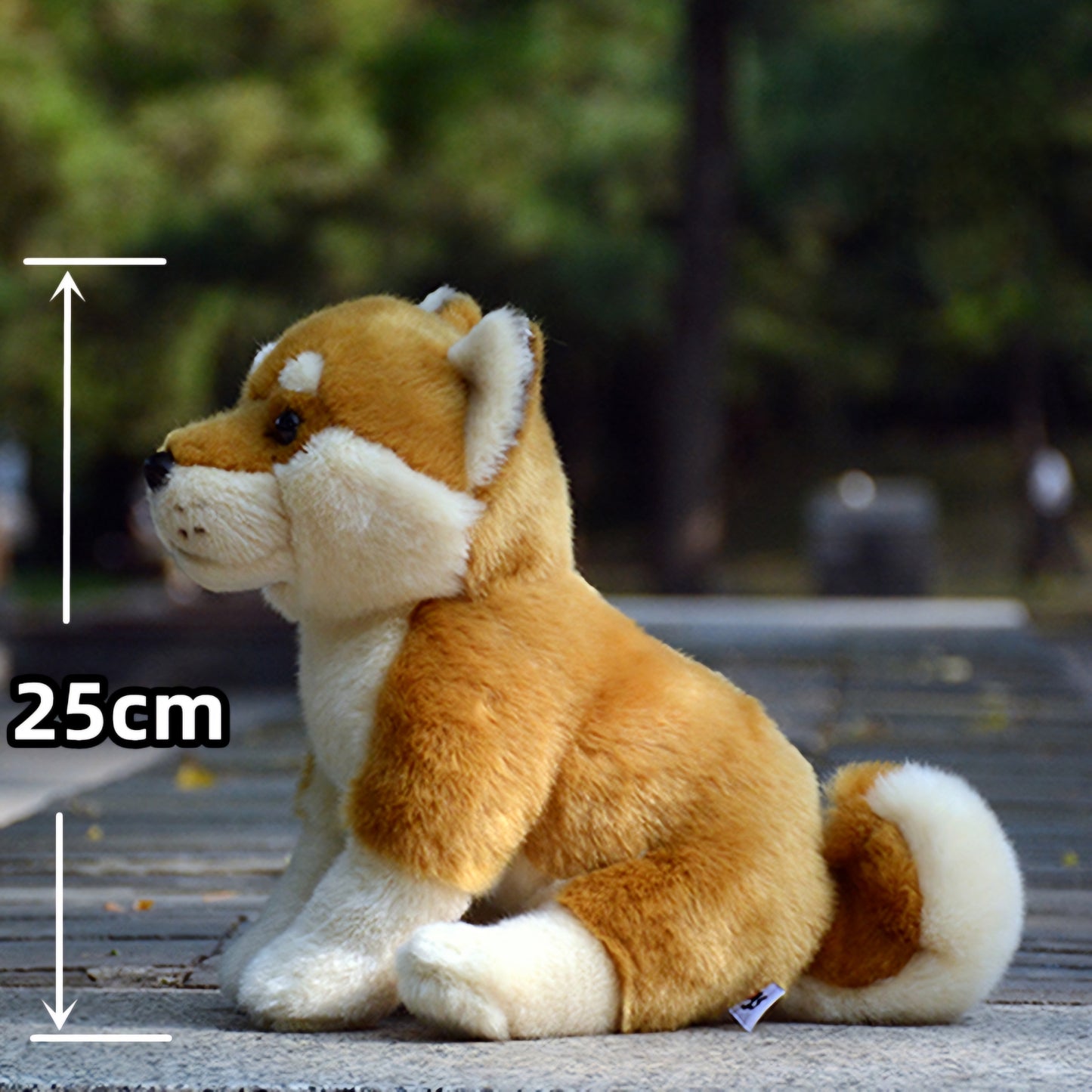 Realistic Shiba Dog Plush