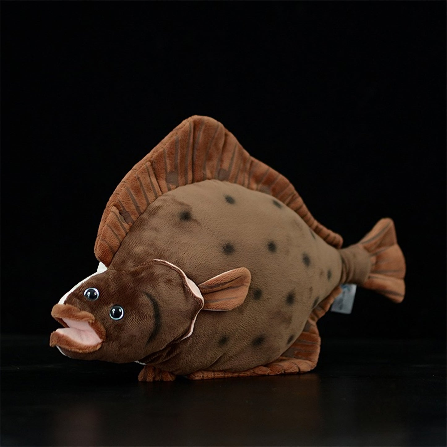 Realistic Flatfish Stuffed Plush