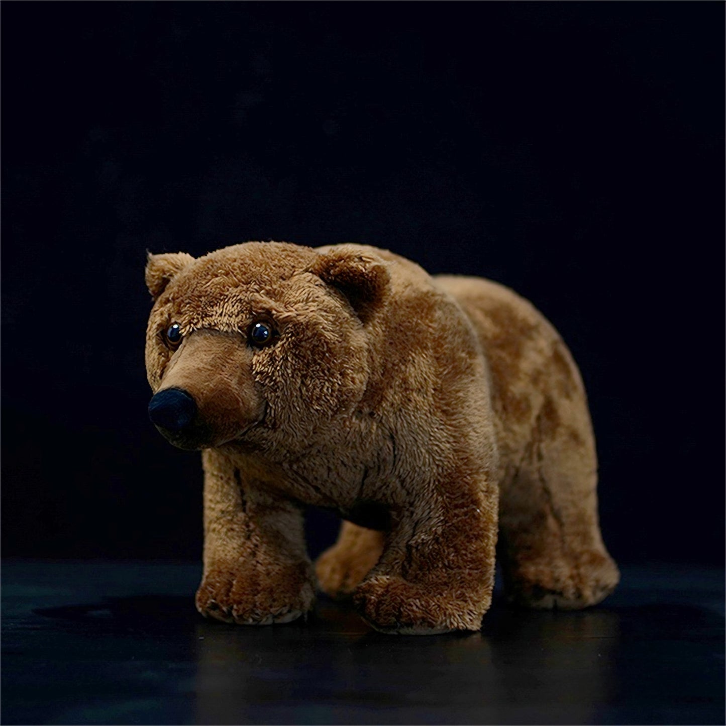 Realistic Brown Bear Plush