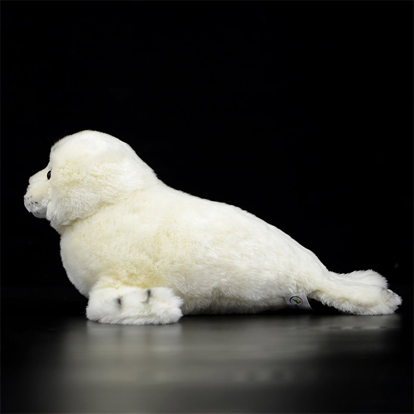 Realistic White Seal Plush