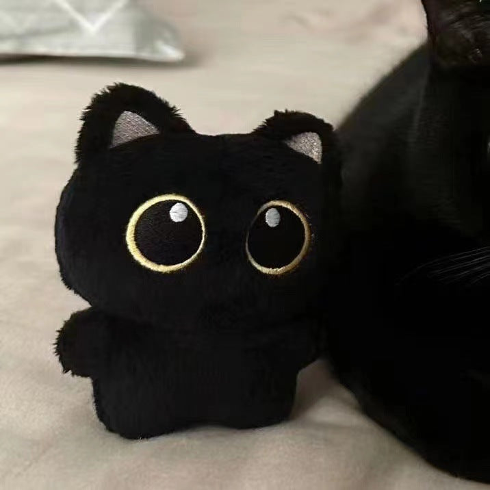 Cute Kawaii Black Cat Plushie