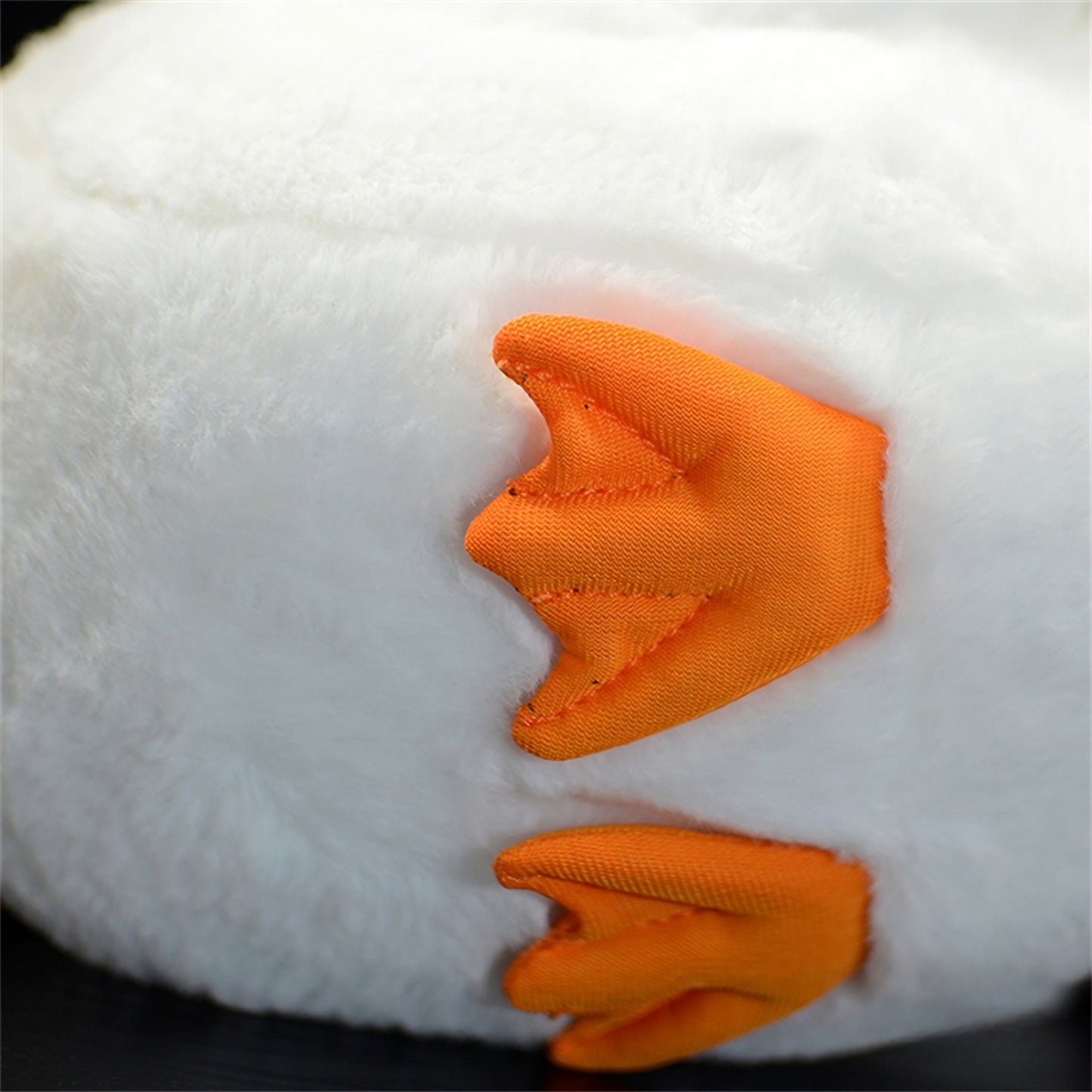 Realistic White Duck Plush