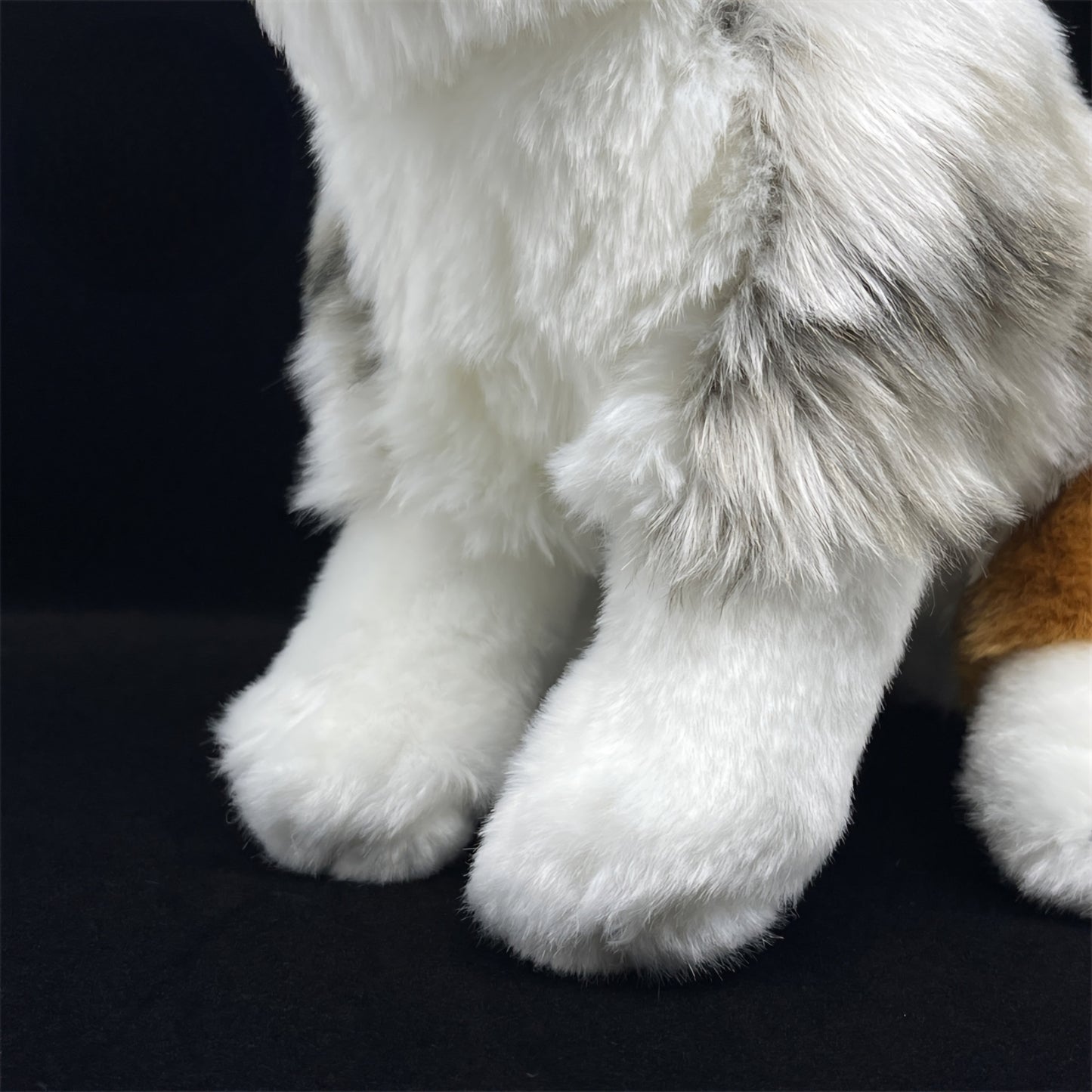 Realistic Australian Shepherd Puppy Plush