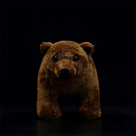 Realistic Brown Bear Plush