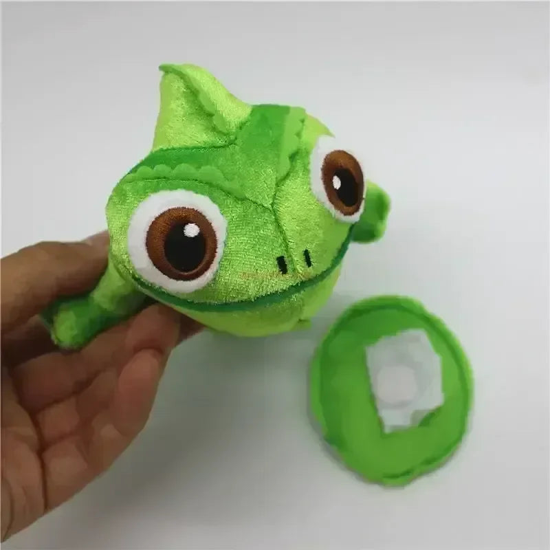 Cute Green Chameleon Plush