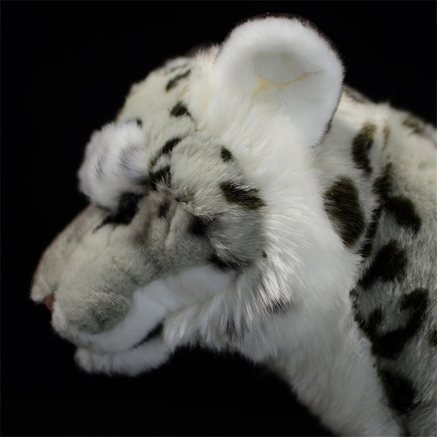 Realistic Snow Leopard Plush