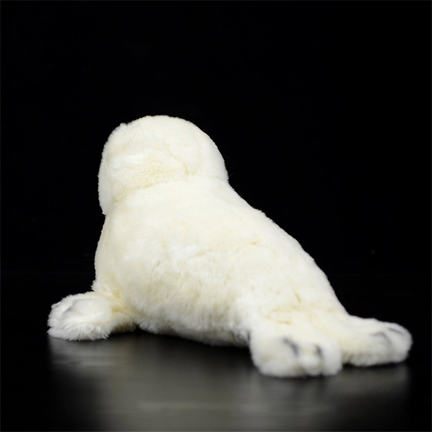 Realistic White Seal Plush