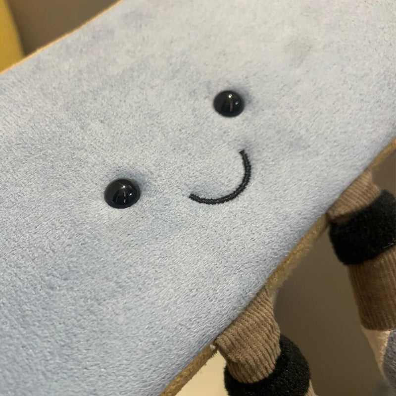 Cute Skateboard with Legs Plush
