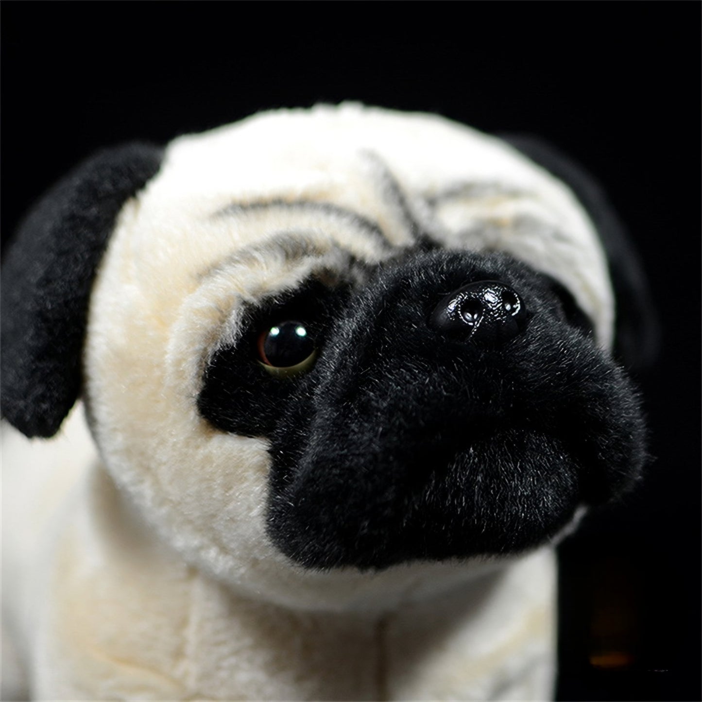 Realistic Pug Dog Plush