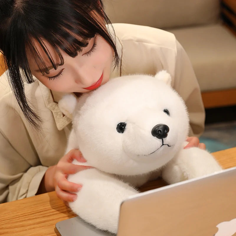 Fluffy Kawaii Polar Bear Plush