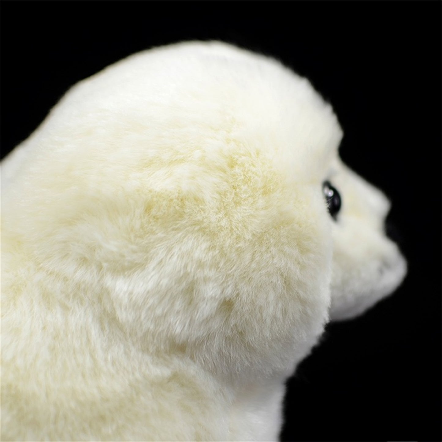 Realistic White Seal Plush