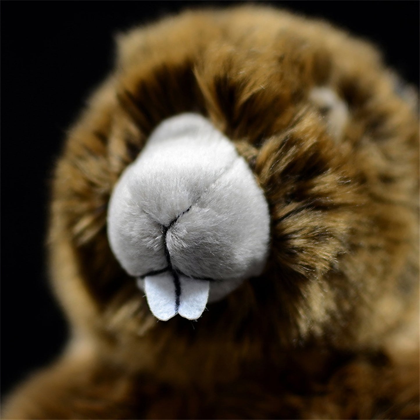 Realistic Fluffy Marmot Plush