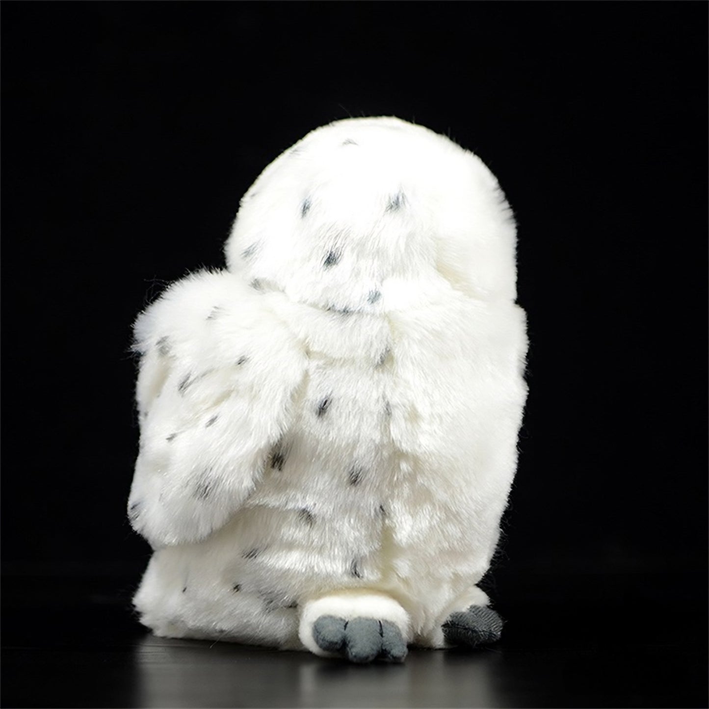 Realistic White Owl Plush