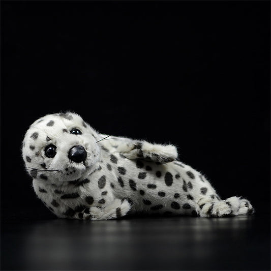 Realistic Leopard Seal Plush