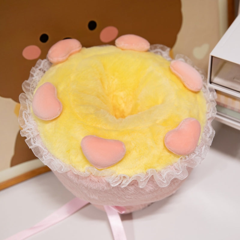 Adorable Bear Flower Bouquet Plush