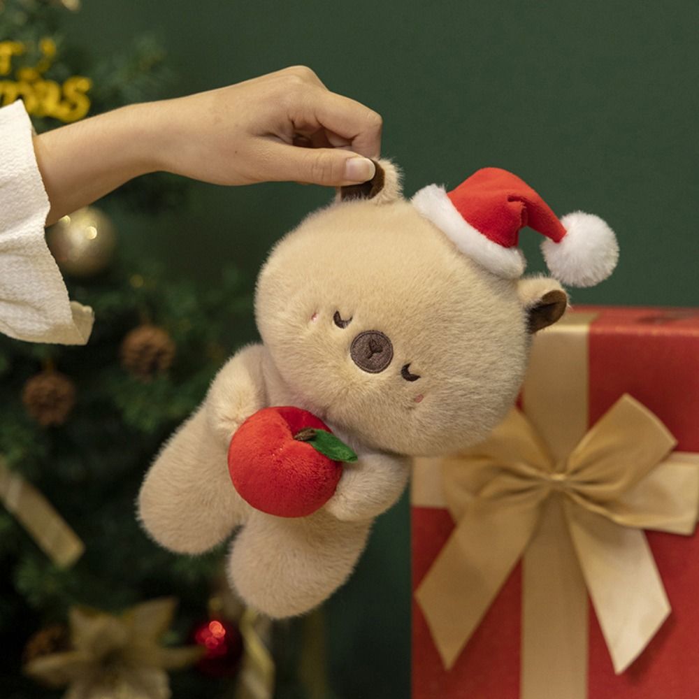 Cute Fuzzy Christmas Teddy Bear Plushie