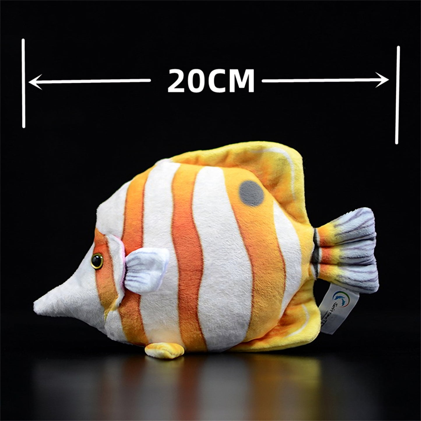 Realistic Butterfly Fish Plush