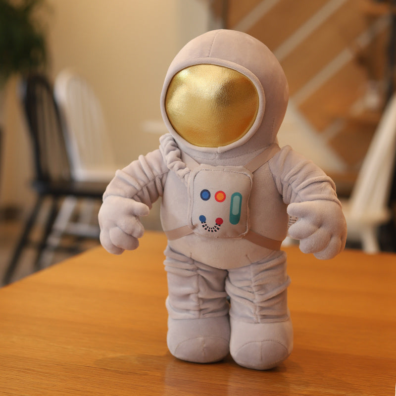 Grey Packed Astronaut Plush