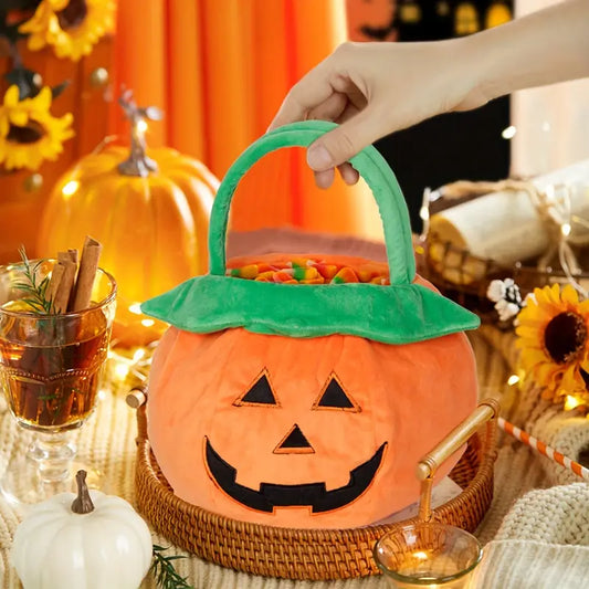Halloween Pumpkin Bag Plush