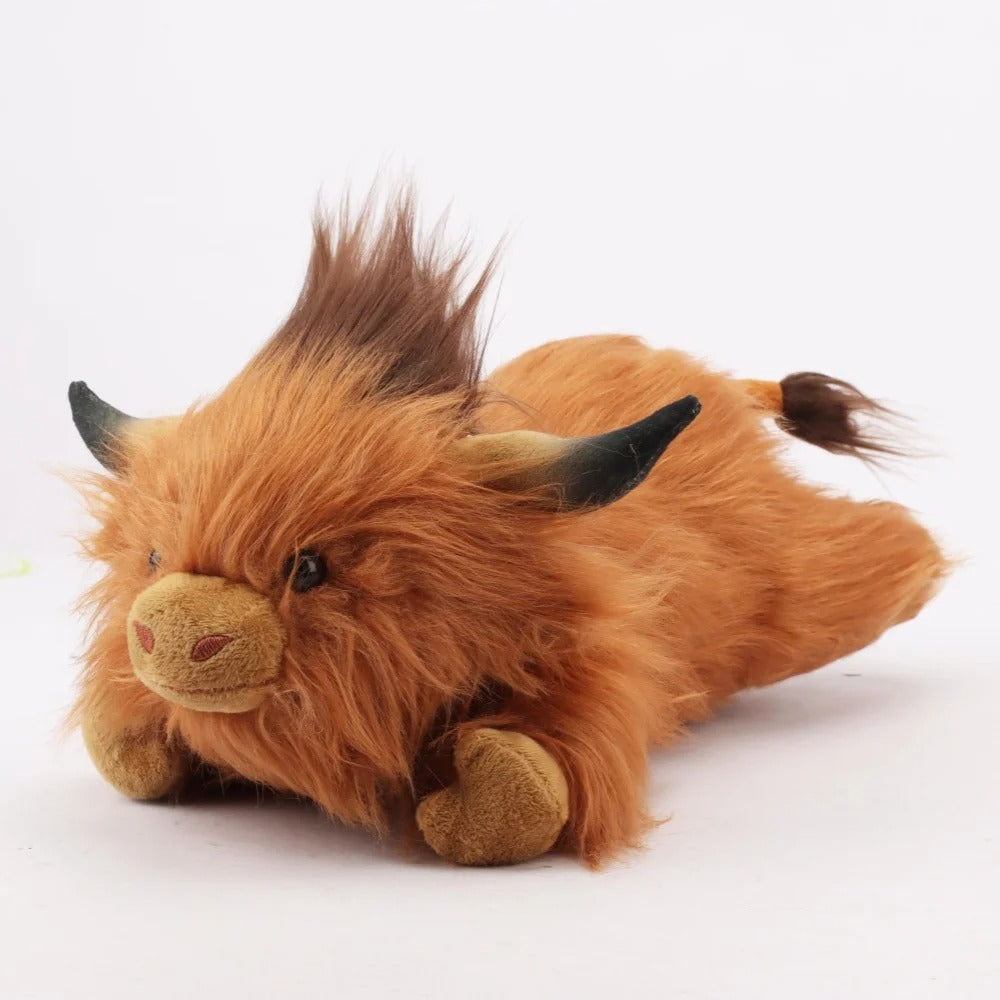 Cute Highland Cow Stuffed Plush