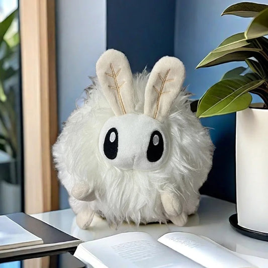 White Baby Moth Plush