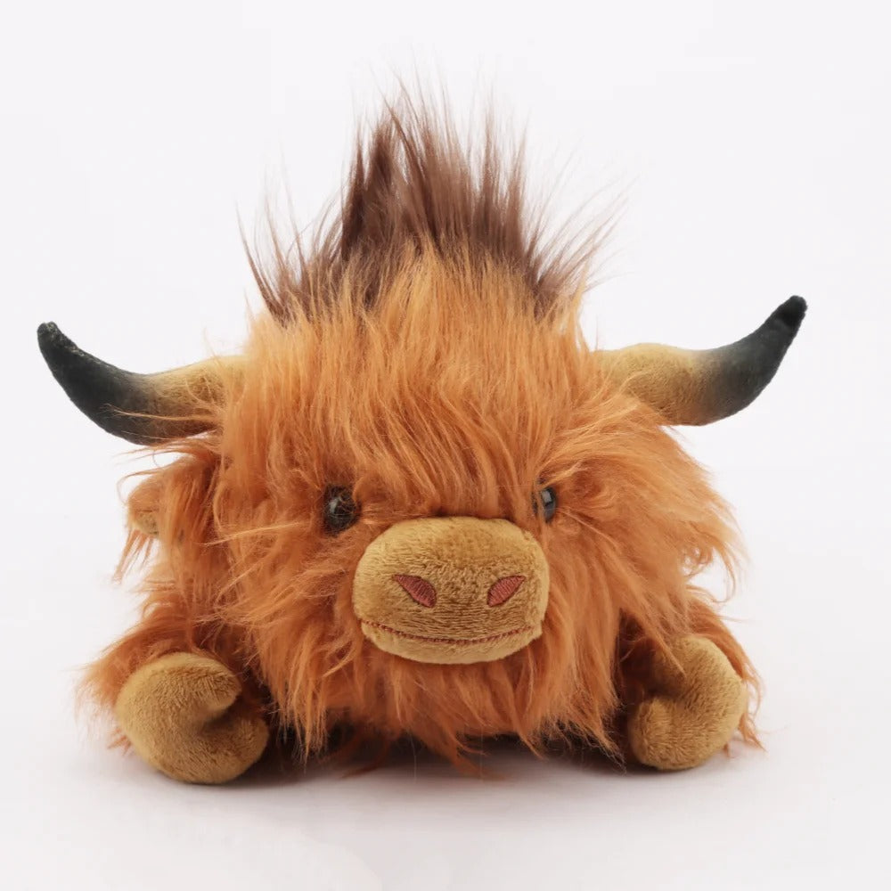 Cute Highland Cow Stuffed Plush